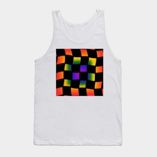 Checker Board - Gay Pride Tank Top